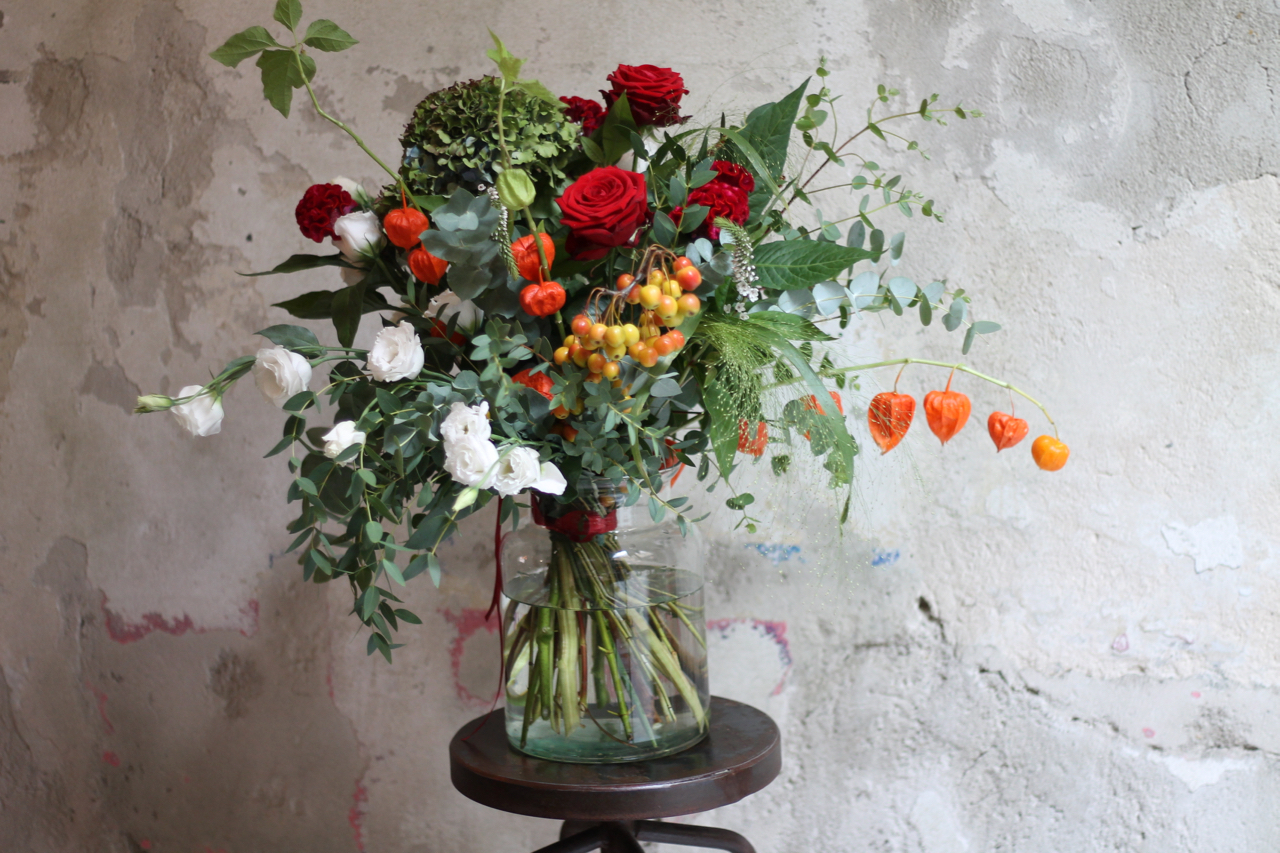 [:it]Love Bouquet in Vaso di vetro[:en]Love Bouquet in glass vase[:]